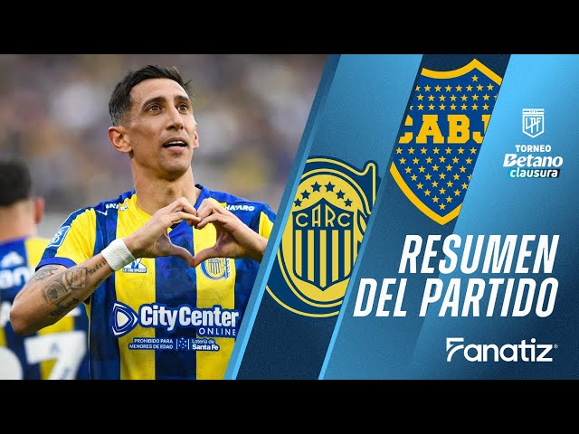 Liga Profesional: Rosario Central 1 - 1 Boca Juniors (2025)