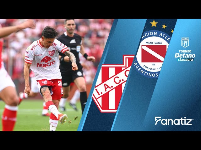Liga Profesional: Instituto Córdoba 2 - 0 Argentinos Juniors (2025)