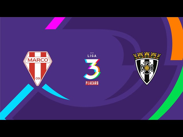 Liga 3 Placard: AD Marco 09 1 - 0 Amarante (2025-2026)