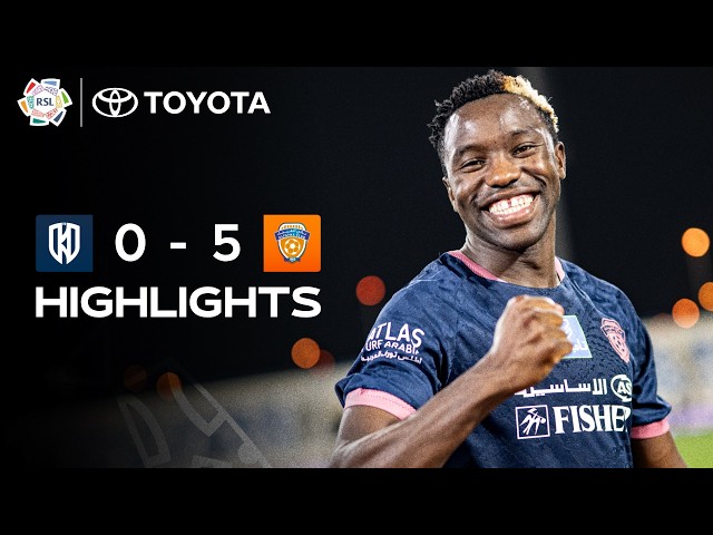 Saudi Pro League: Al-Okhdood 0 - 5 Al Feiha (2025-2026)
