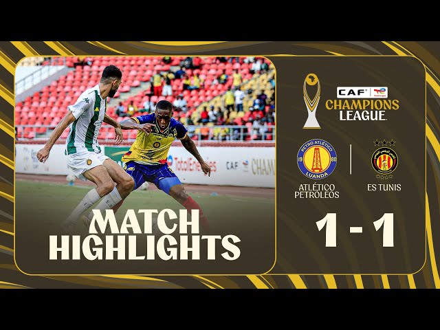 CAF Champions League: Petro Luanda 1 - 1 Espérance Tunis (2025-2026)