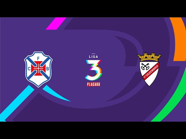 Liga 3 Placard: Belenenses 1 - 0 1º Dezembro (2025-2026)