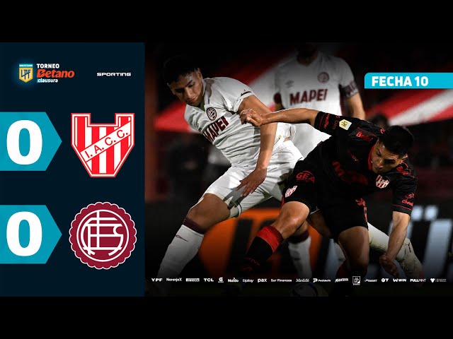 Liga Profesional: Instituto Córdoba 0 - 0 Lanús (2025)