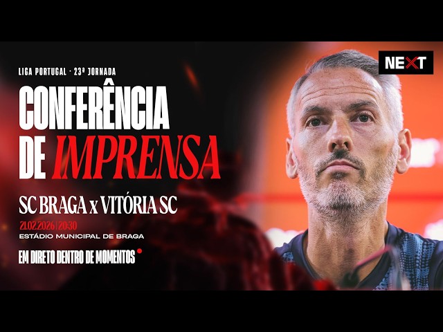 Liga Portugal Betclic: Antevisão de Carlos Vicens ao Sp. Braga vs V. Guimarães (2025-2026)