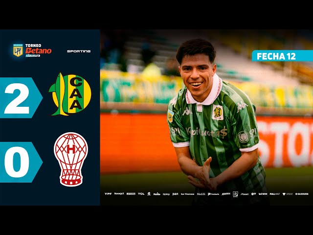 Liga Profesional: Aldosivi 2 - 0 Huracán (2025)