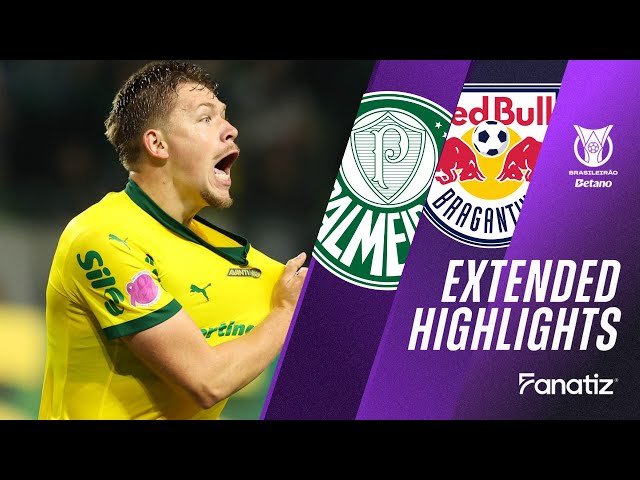 Brasileirão: Palmeiras 5 - 1 RB Bragantino (2025)