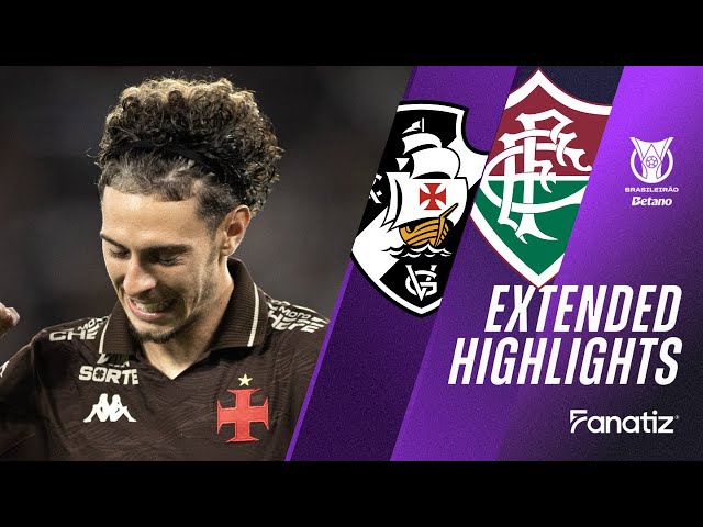 Brasileirão: Vasco 2 - 0 Fluminense (2025)
