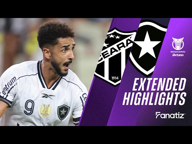 Brasileirão: Ceará 0 - 2 Botafogo (2025)