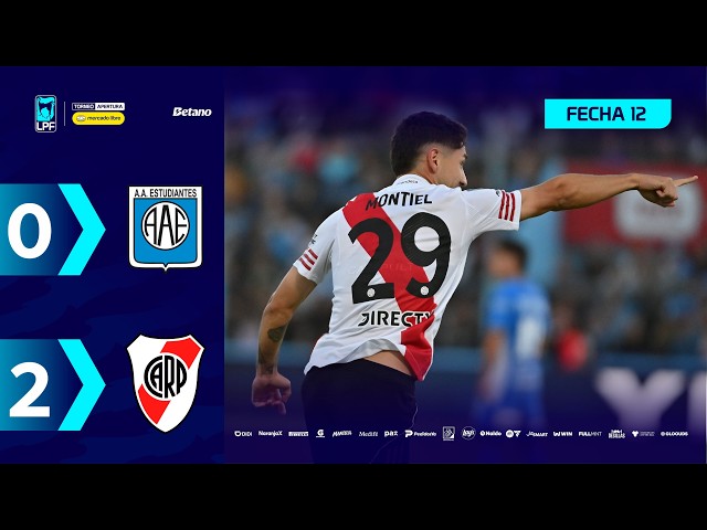 Liga Profesional: AA Estudiantes 0 - 2 River Plate (2026)