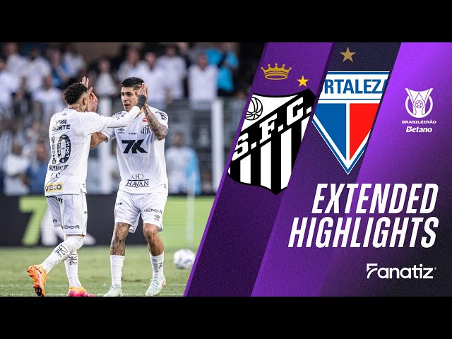 Brasileirão: Santos 1 - 1 Fortaleza (2025)