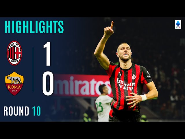 Serie A: Milan 1 - 0 Roma (2025-2026)