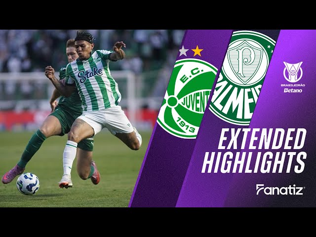 Brasileirão: Juventude 0 - 2 Palmeiras (2025)