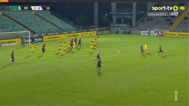 Liga Portugal 2 Meu Super: Paços Ferreira vs Leixões, Golo 2-1 B. Róchez (2025-2026)