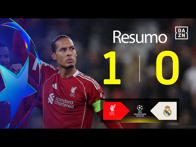 Liga Campeões: Liverpool 1 - 0 Real Madrid (2025-2026)