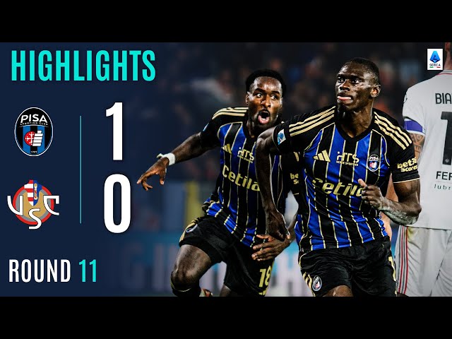 Serie A: Pisa 1 - 0 Cremonese (2025-2026)