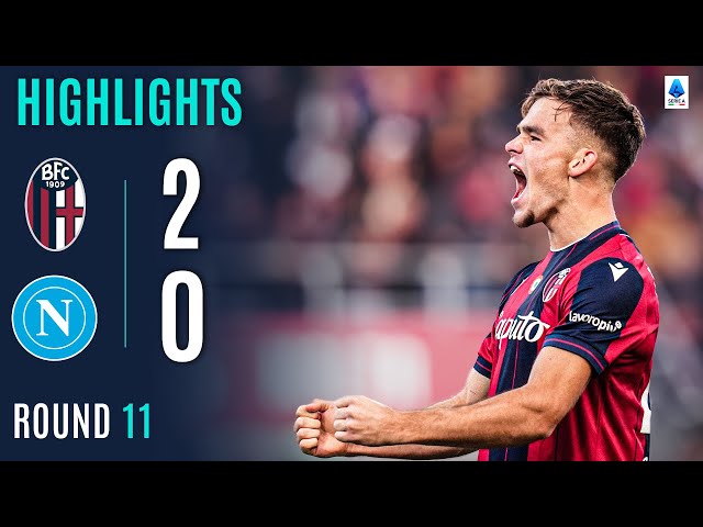 Serie A: Bologna 2 - 0 Napoli (2025-2026)