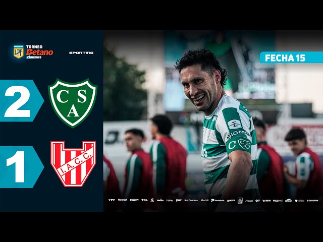 Liga Profesional: Sarmiento de Junín 2 - 1 Instituto Córdoba (2025)