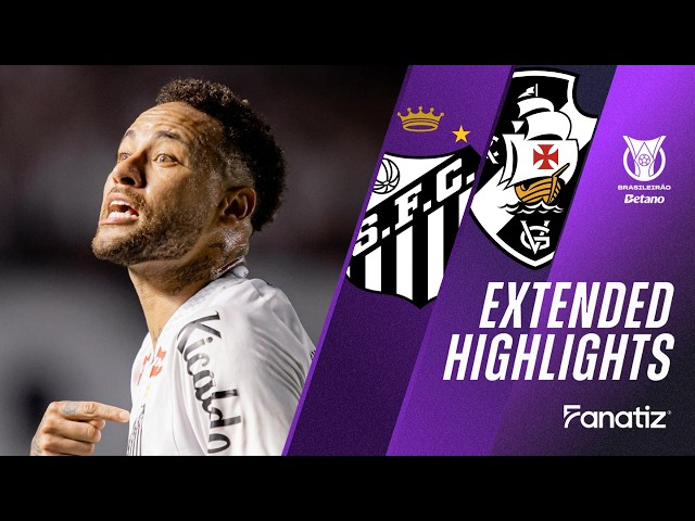 Brasileirão: Santos 2 - 1 Vasco (2026)
