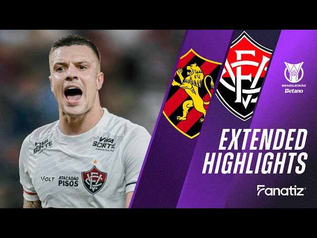 Brasileirão: Sport 1 - 3 Vitória (2025)
