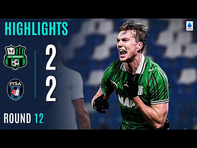 Serie A: Sassuolo 2 - 2 Pisa (2025-2026)