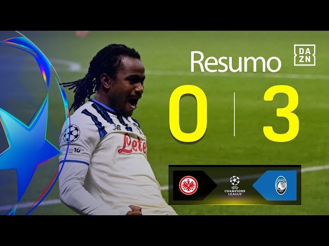 Liga Campeões: Frankfurt 0 - 3 Atalanta (2025-2026)
