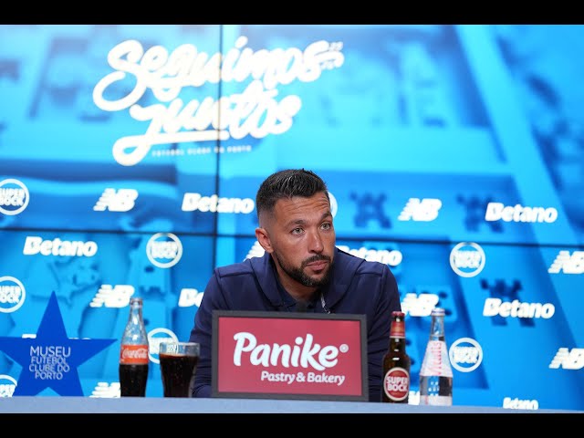 Liga Portugal Betclic: Antevisão de Francesco Farioli ao FC Porto vs Estoril (2025-2026)