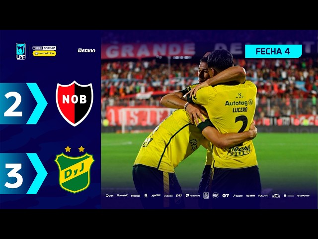 Liga Profesional: Newell´s Old Boys 2 - 3 Defensa y Justicia (2026)