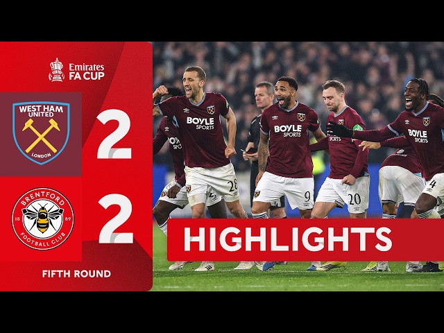 FA Cup: West Ham 5 - 3 g.p Brentford (2025-2026)