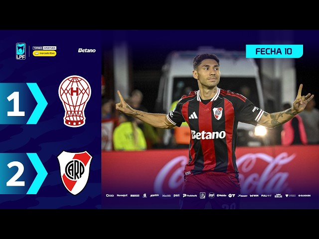 Liga Profesional: Huracán 1 - 2 River Plate (2026)