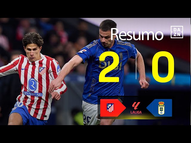 La Liga: Atlético Madrid 2 - 0 Oviedo (2025-2026)