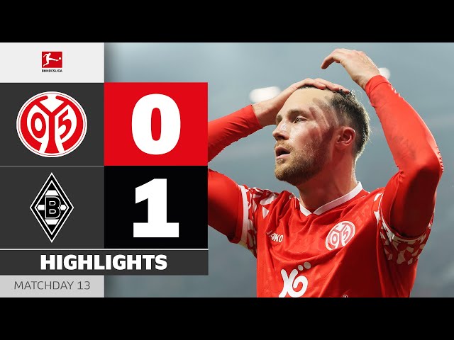 Bundesliga: Mainz 0 - 1 Mönchengladbach (2025-2026)