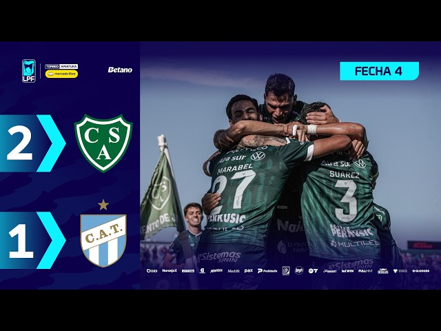 Liga Profesional: Sarmiento de Junín 2 - 1 Atlético Tucumán (2026)