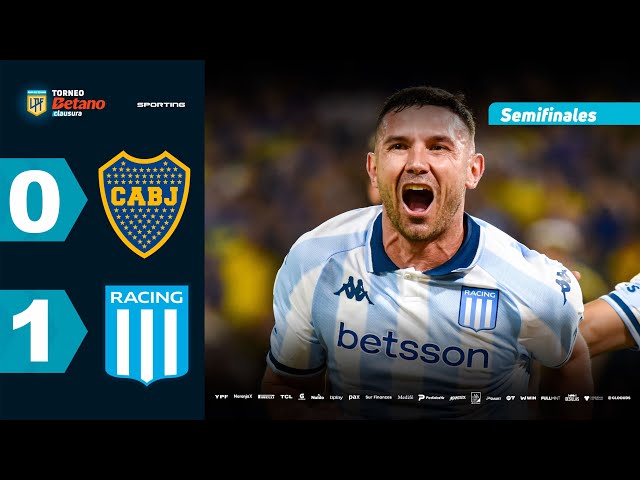 Liga Profesional: Boca Juniors 0 - 1 Racing Club (2025)