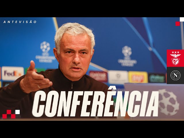 Liga Campeões: Antevisão de José Mourinho ao Benfica vs Napoli (2025-2026)