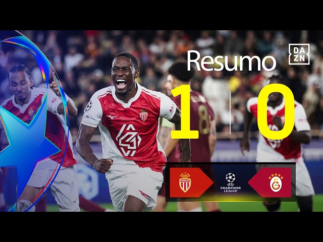 Liga Campeões: Monaco 1 - 0 Galatasaray (2025-2026)