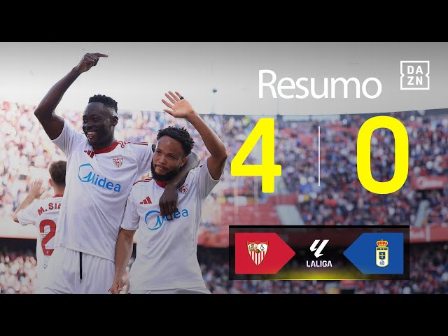 La Liga: Sevilla 4 - 0 Oviedo (2025-2026)