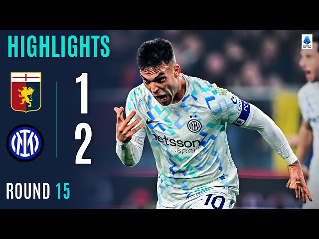Serie A: Genoa 1 - 2 Inter (2025-2026)