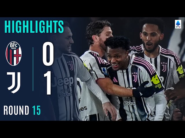 Serie A: Bologna 0 - 1 Juventus (2025-2026)