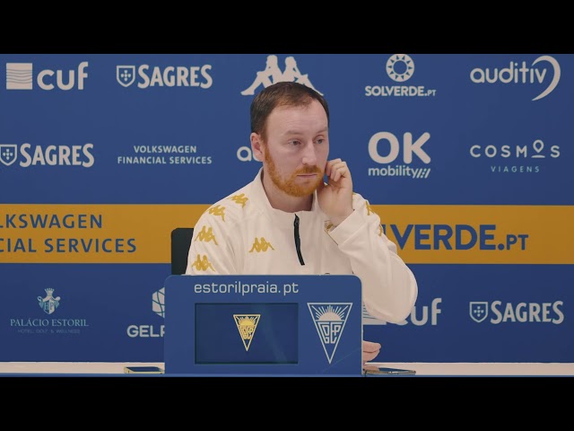 Liga Portugal Betclic: Antevisão de Ian Cathro ao Estoril vs Sp. Braga (2025-2026)
