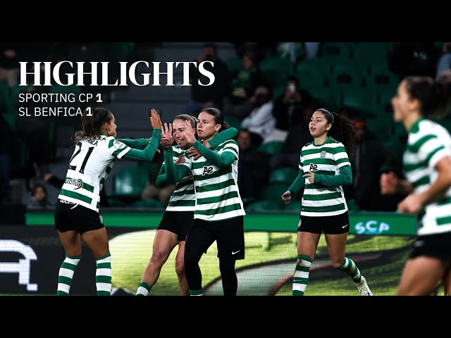 Liga de Futebol Feminino BPI: Sporting 1 - 1 Benfica (2025-2026)