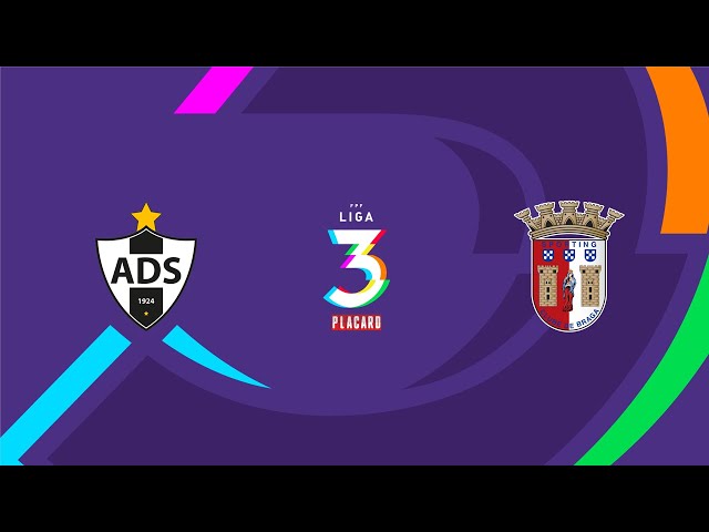 Liga 3 Placard: AD Sanjoanense 0 - 2 Sp. Braga (2025-2026)