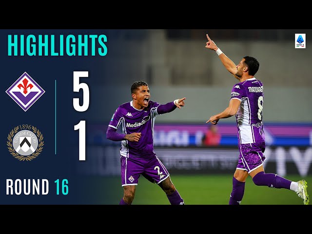 Serie A: Fiorentina 5 - 1 Udinese (2025-2026)