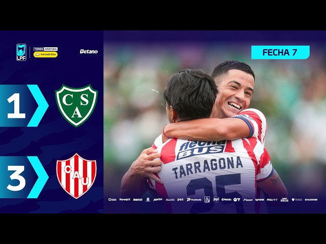 Liga Profesional: Sarmiento de Junín 1 - 3 Unión de Santa Fe (2026)