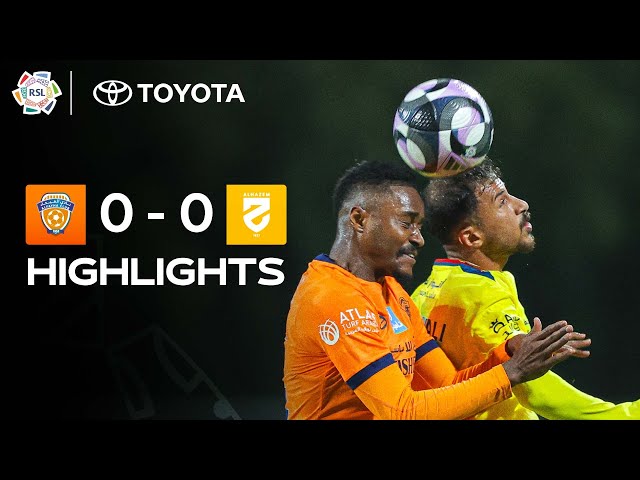 Saudi Pro League: Al Feiha 0 - 0 Al Hazem (2025-2026)