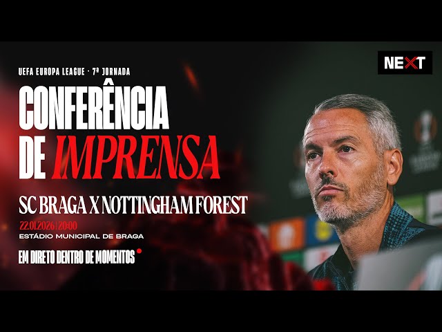Liga Europa: Antevisão de Carlos Vicens ao Sp. Braga vs Nottingham Forest (2025-2026)