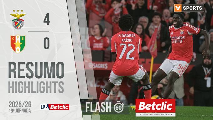 Liga Portugal Betclic: Benfica 4 - 0 CF Estrela Amadora (2025-2026)