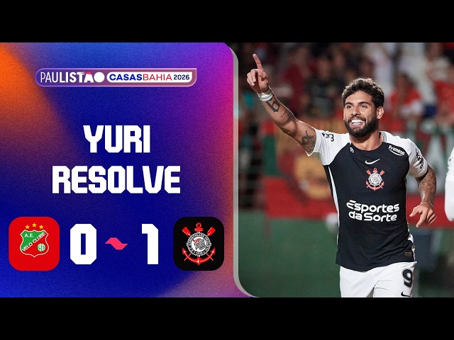 Campeonato Paulista: Velo Clube 0 - 1 Corinthians (2026)
