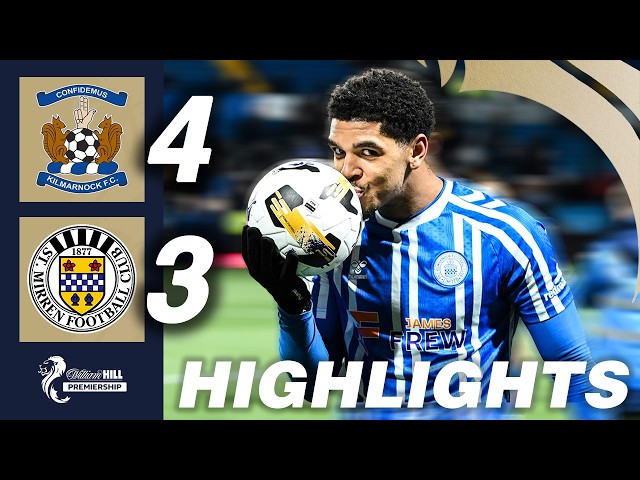 Premiership: Kilmarnock 4 - 3 St. Mirren (2025-2026)