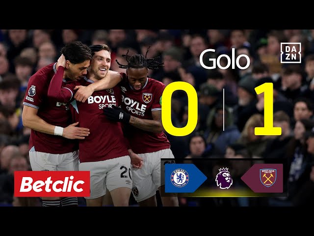 Premier League: Chelsea vs West Ham, Golo 0-1 Bowen (2025-2026)