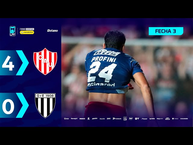 Liga Profesional: Unión de Santa Fe 4 - 0 Gimnasia Mendoza (2026)